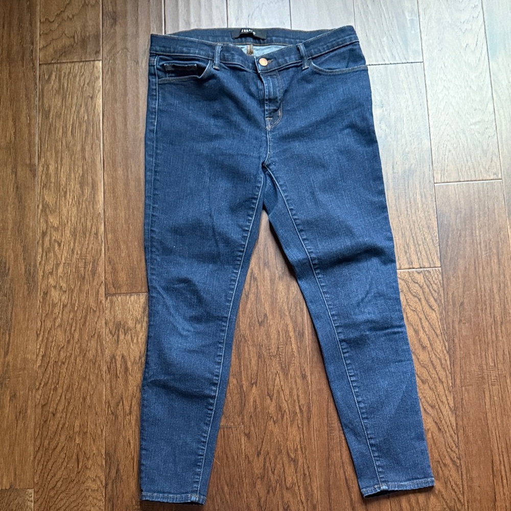 J. Brand Indigo Skinny Jeans Capri